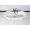 Aqua Eden Clawfoot Bathtubs, 71.63 L, 29.75 W, White, Cast Iron VCT7DS7231NLW - alternate 5